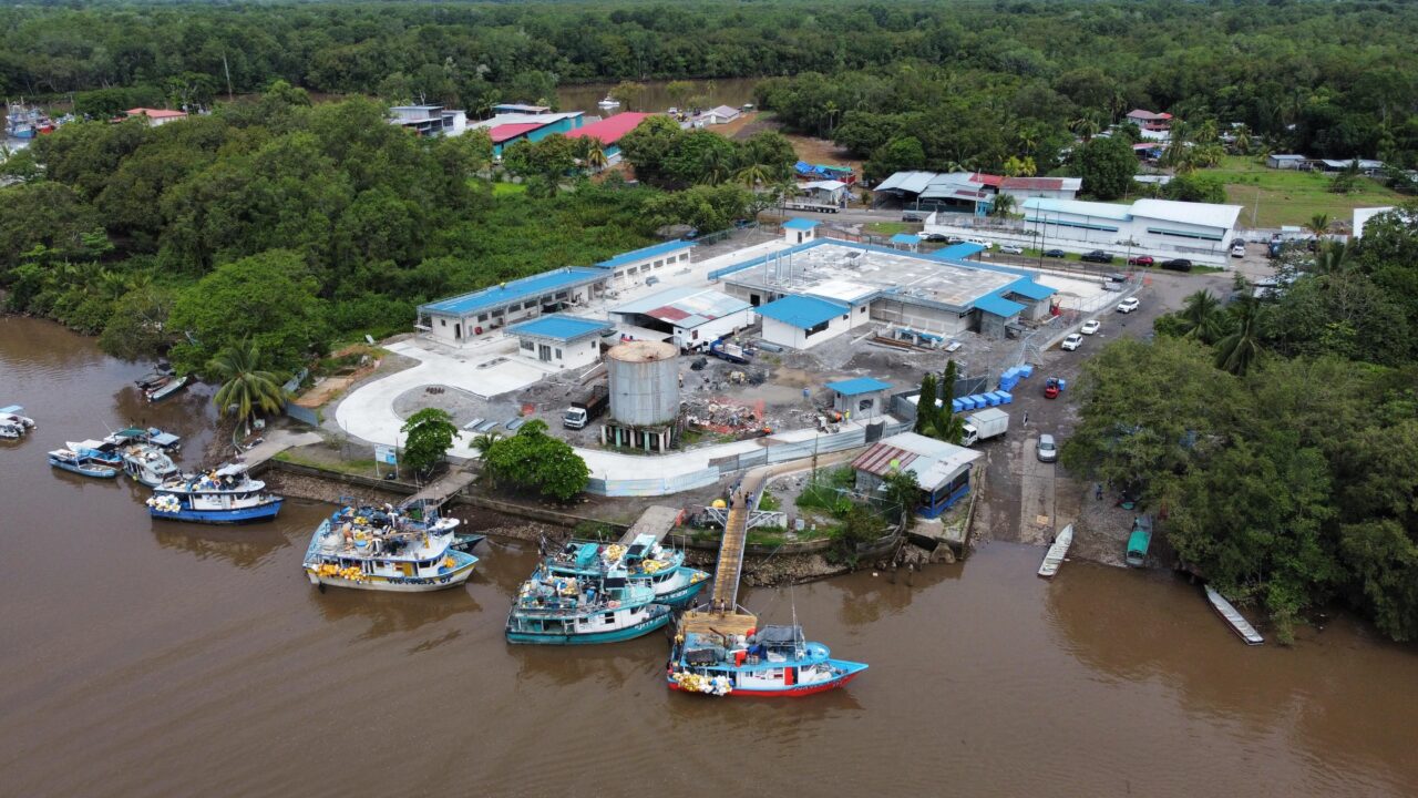 Vista Posterior Proyecto Mercado de Marisco